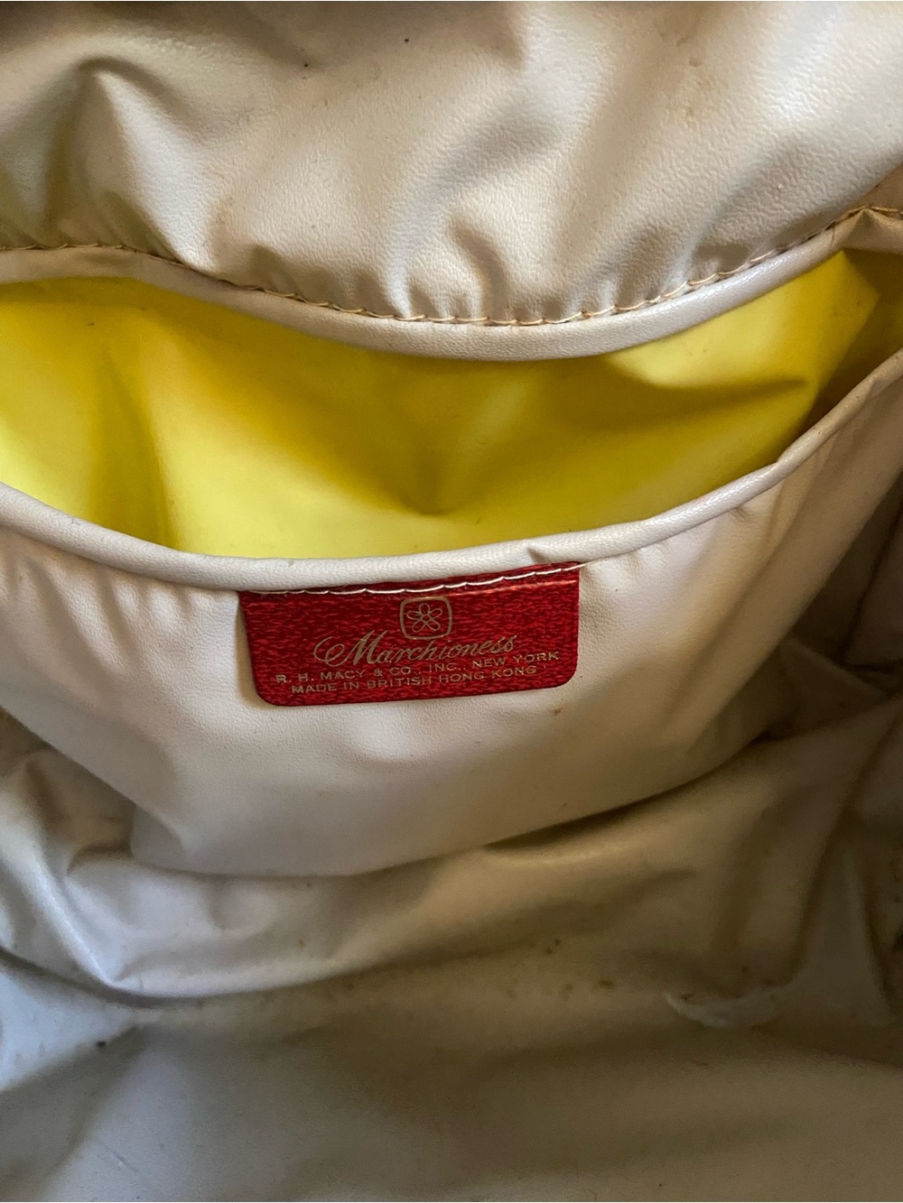 Handwoven Yellow Mini Top-Handle Bag - Picture 6 of 8